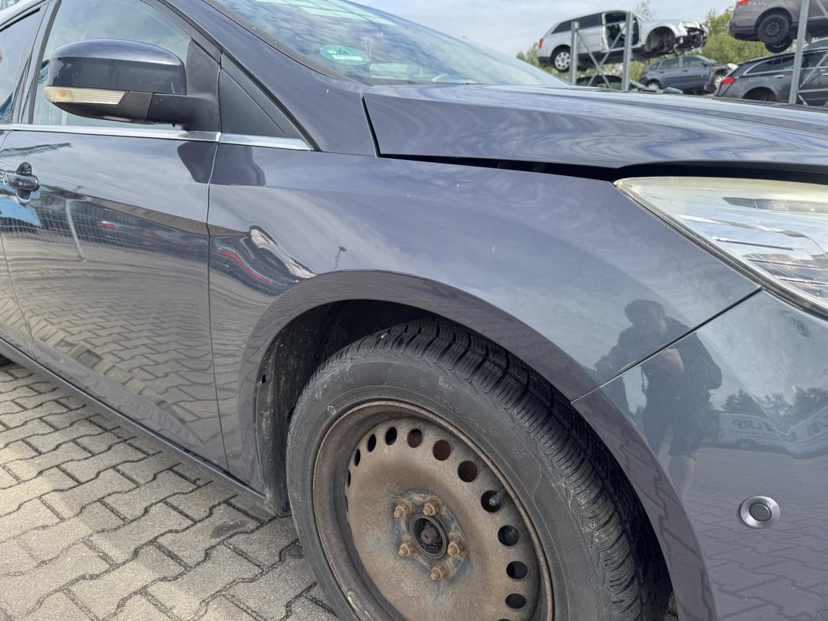 Ford Focus 3 original Kotfl&uuml;gel vorn rechts Midnight SkyGrau Bj.2011